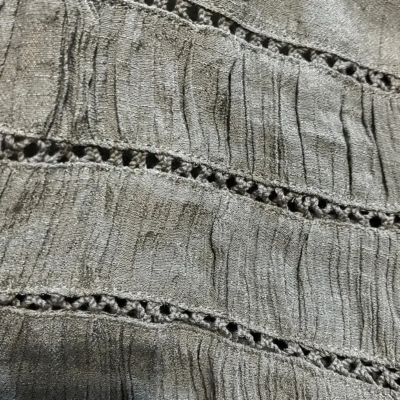 OLM Sage Green Flutter Sleeve Blouse - Picture 5 of 13